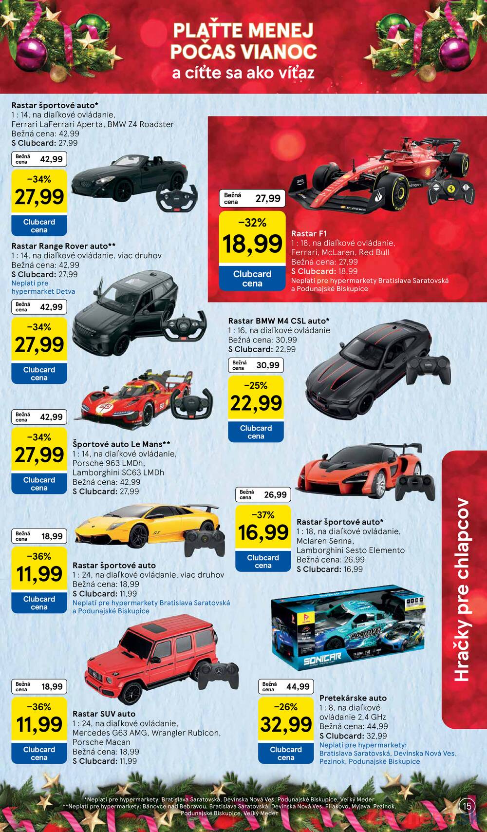 Tesco SPECIÁL hypermarkety  od 26.10. do 16.11.2026