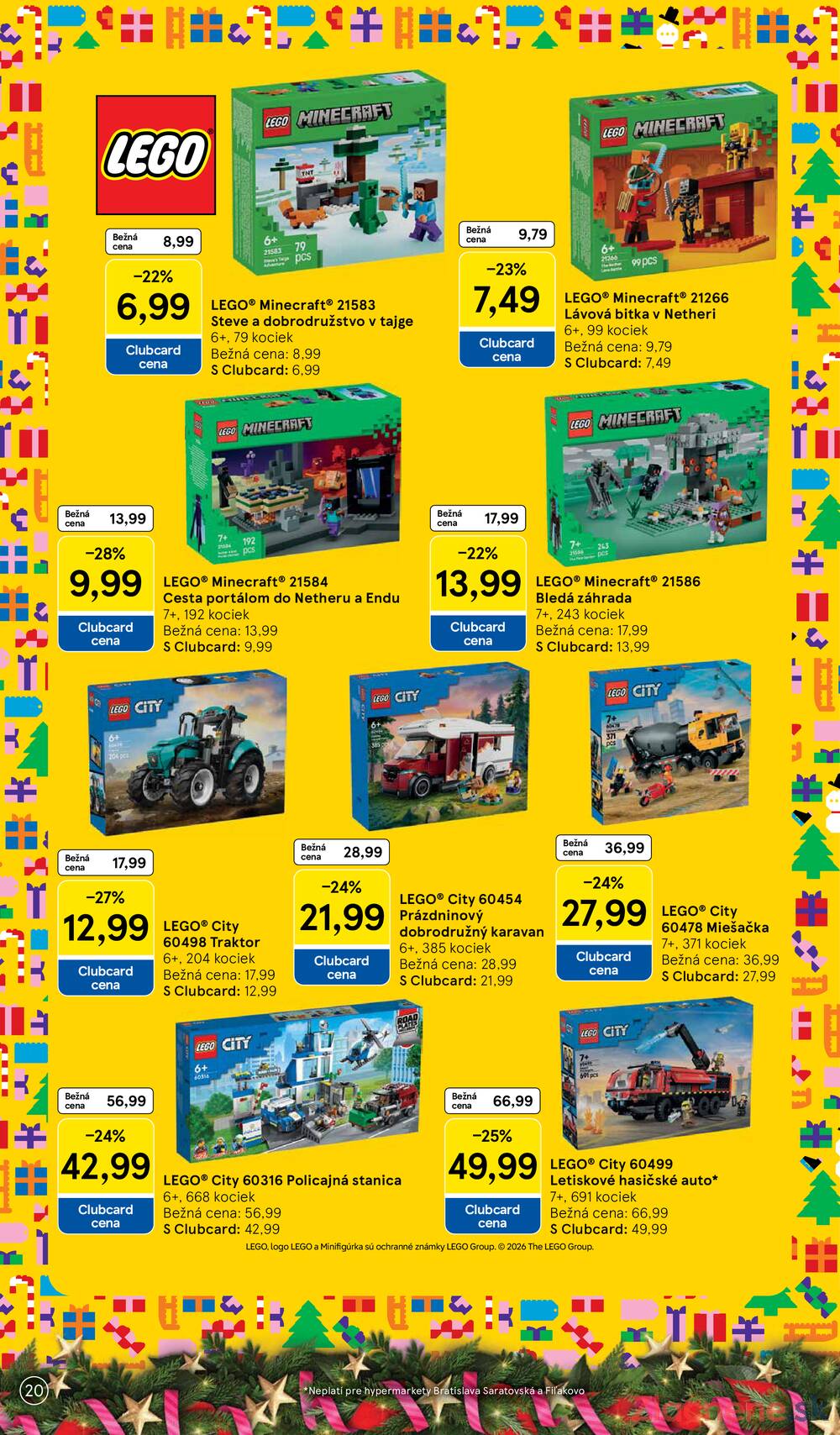 Tesco SPECIÁL hypermarkety  od 26.10. do 16.11.2026