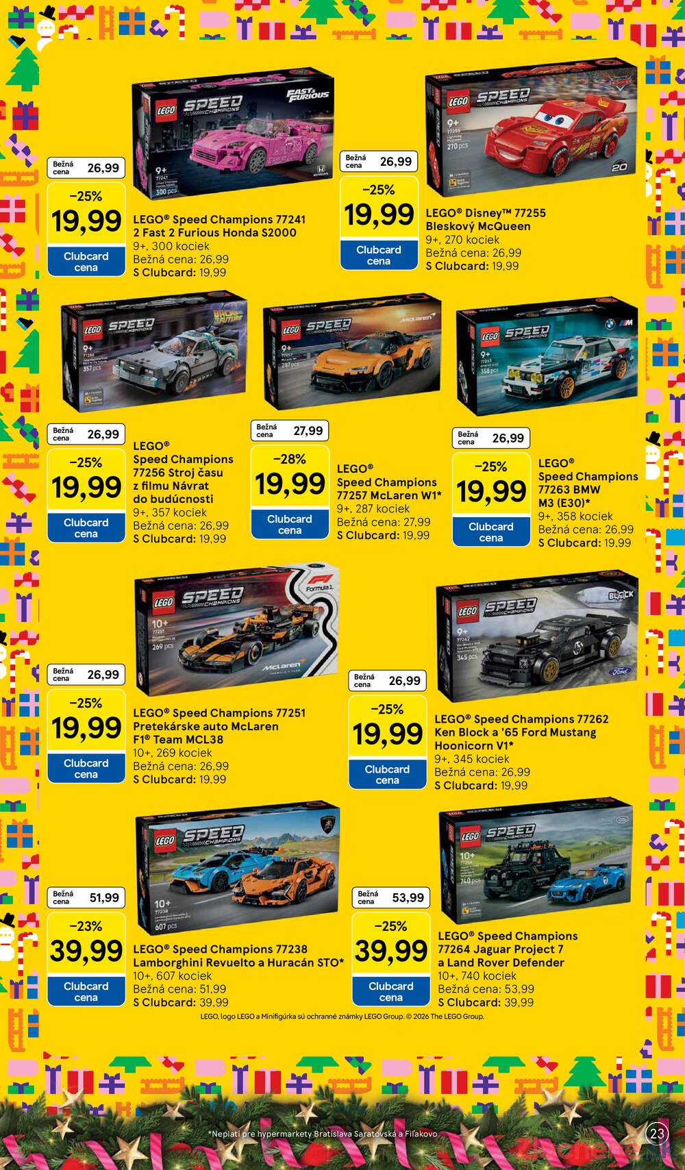 Tesco SPECIÁL hypermarkety  od 26.10. do 16.11.2026