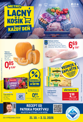 METRO : 6 letákov
