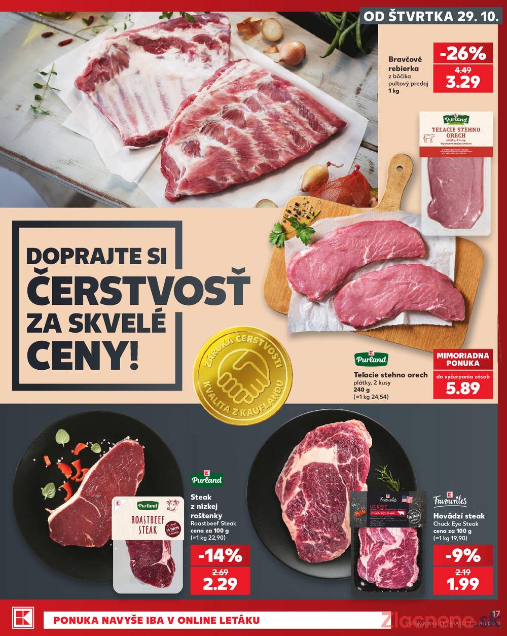 Leták Kaufland - Kaufland 29.10. - 4.11. - Kaufland Brezno - strana 17 Leták Kaufland - Kaufland 29.10. - 4.11. - Kaufland Brezno - strana 17