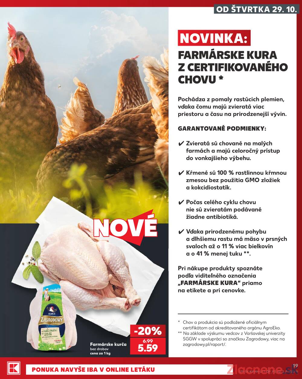 Kaufland 29.10. - 4.11. - Kaufland Bardejov