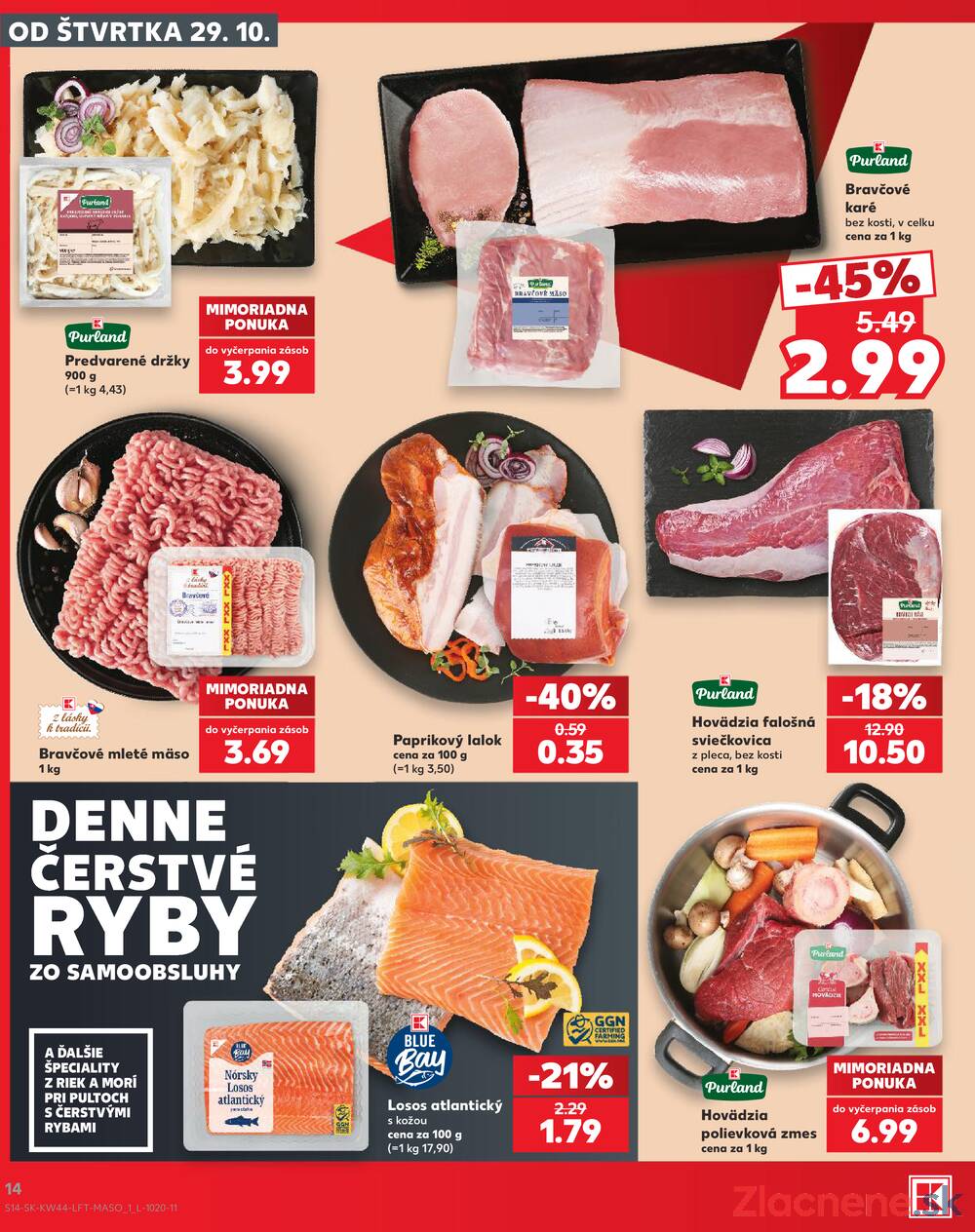 Kaufland 29.10. - 4.11. - Kaufland Rožňava