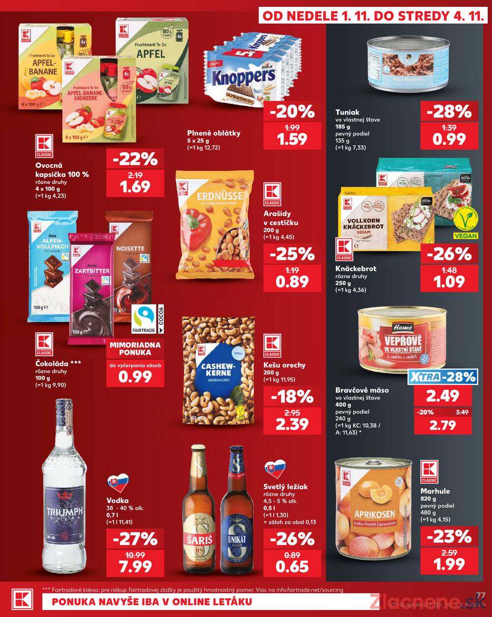 Kaufland 29.10. - 4.11. - Kaufland Rožňava