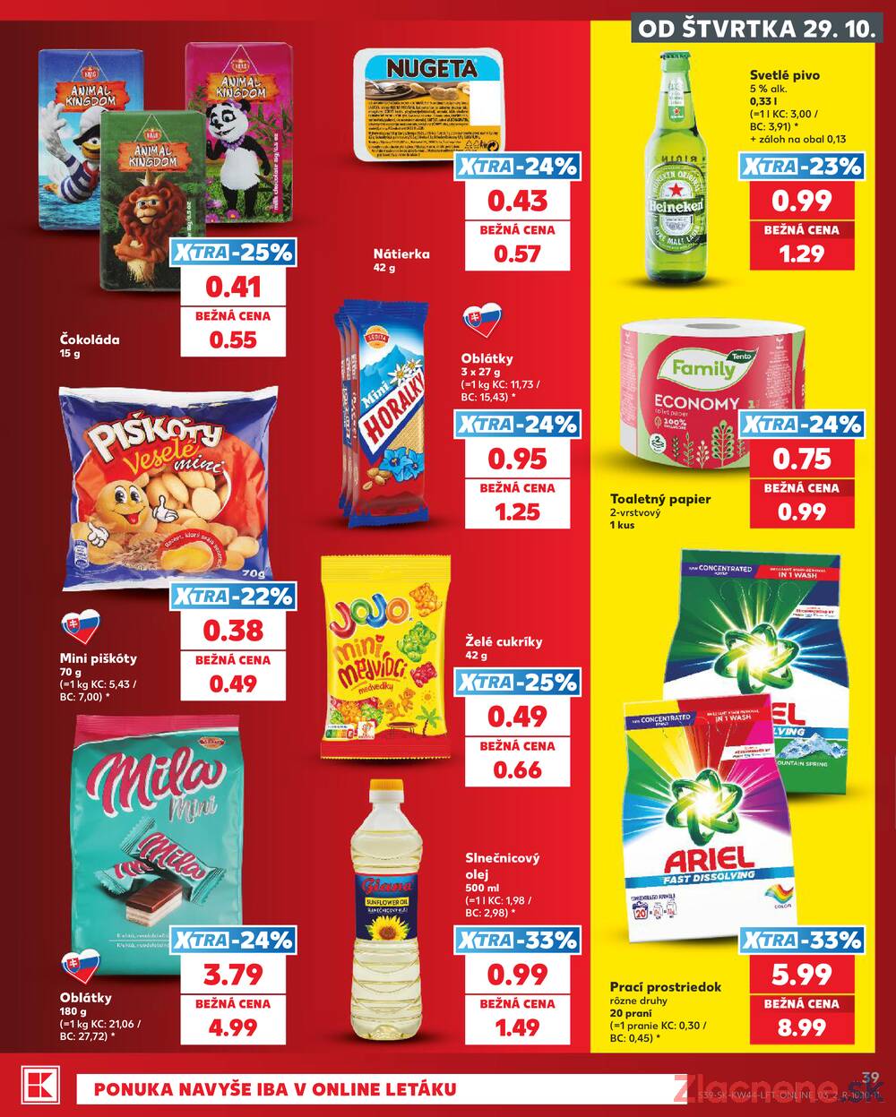 Kaufland 29.10. - 4.11. - Kaufland (A. H. Škultétyho, Veľký Krtíš)