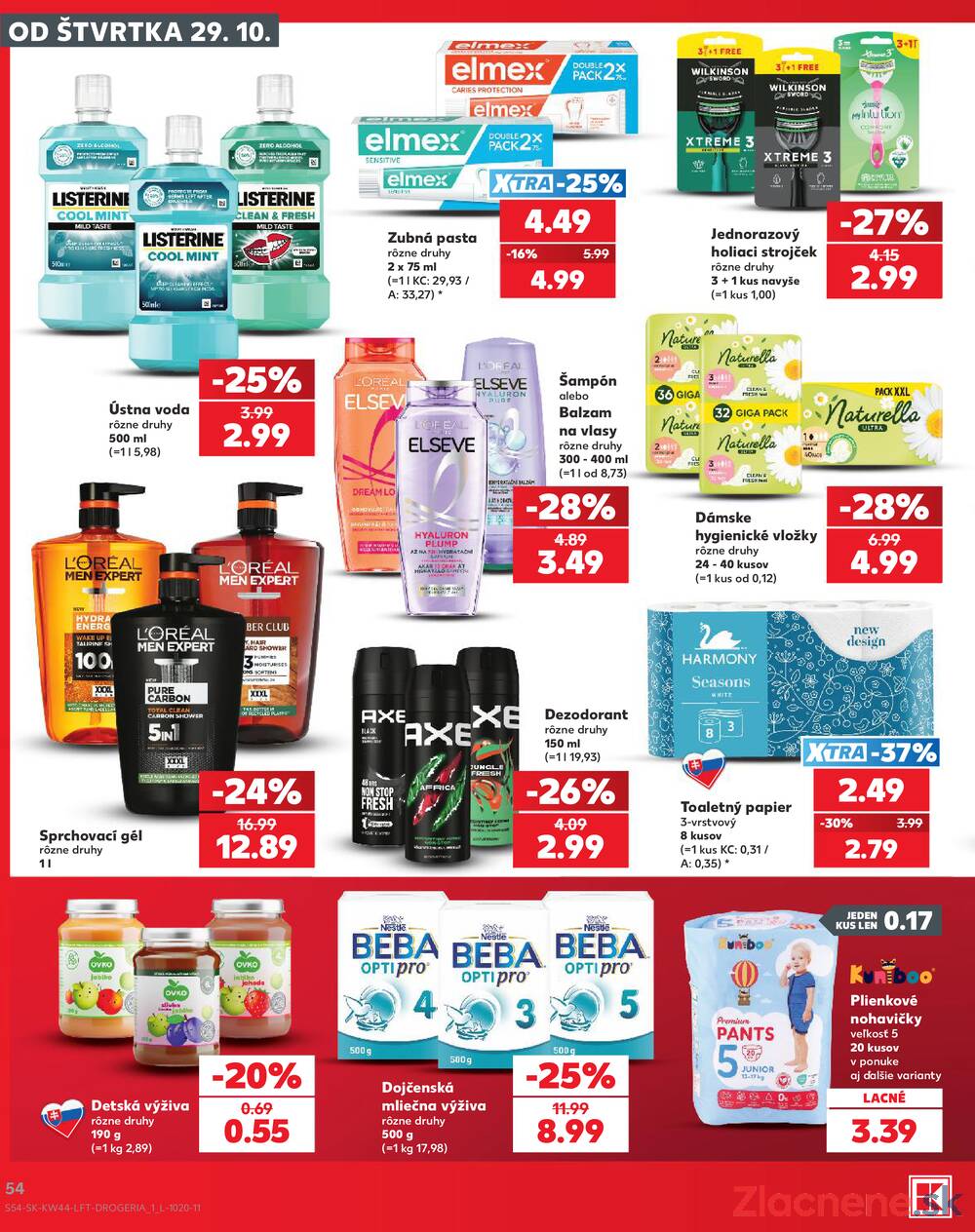 Kaufland 29.10. - 4.11. - Kaufland (A. H. Škultétyho, Veľký Krtíš)