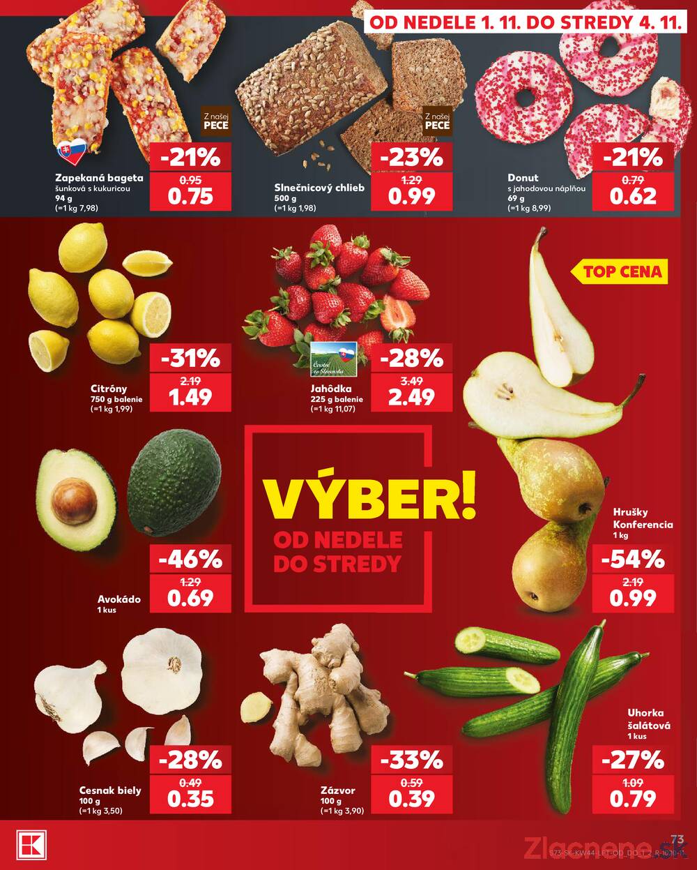 Kaufland 29.10. - 4.11. - Kaufland (A. H. Škultétyho, Veľký Krtíš)
