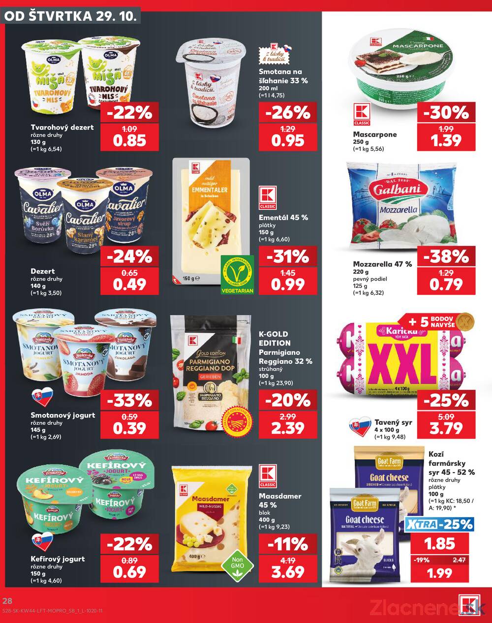 Kaufland 29.10. - 4.11. - Kaufland Veľký Meder
