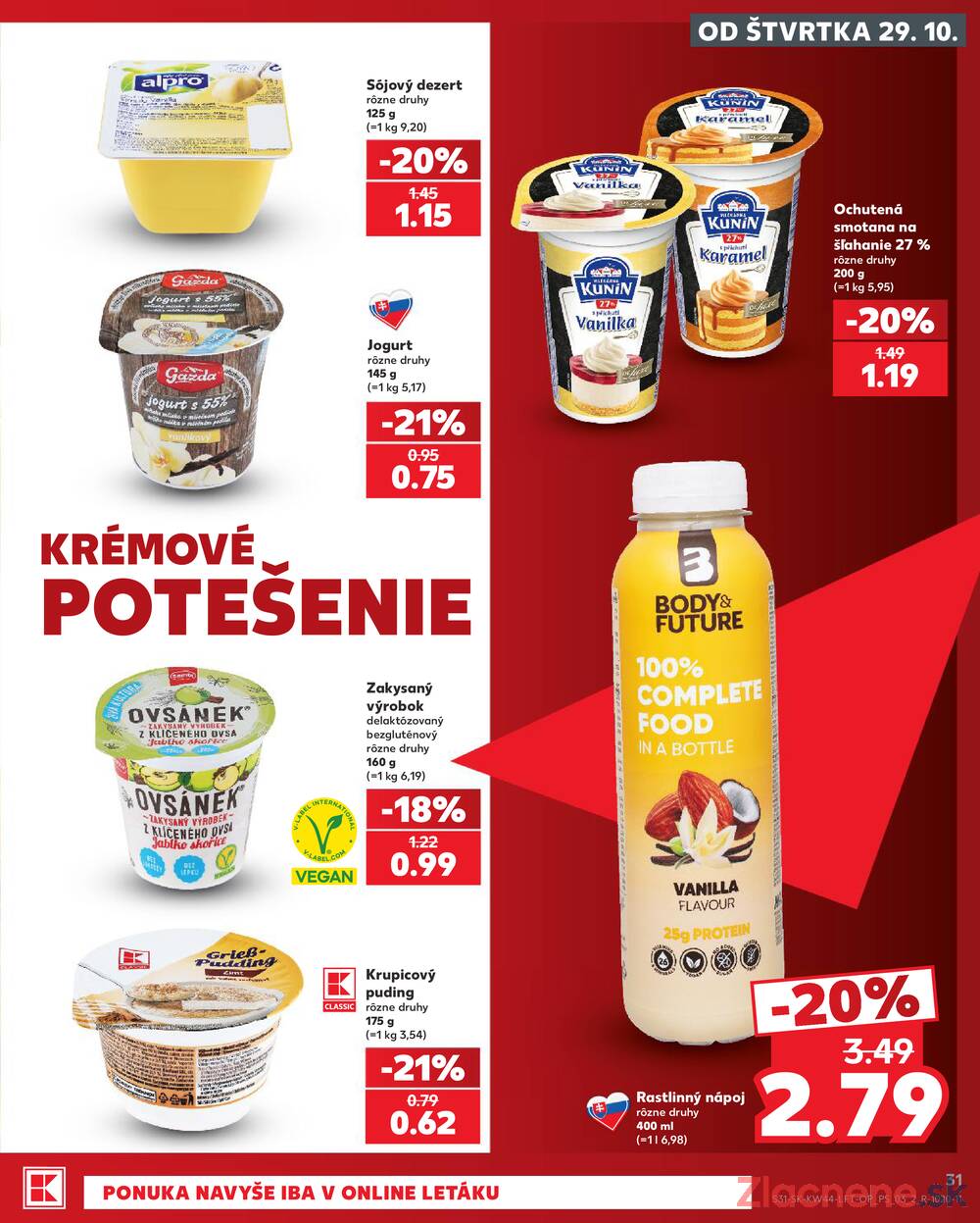 Leták Kaufland - Kaufland 29.10. - 4.11. - Kaufland Malacky - strana 31
