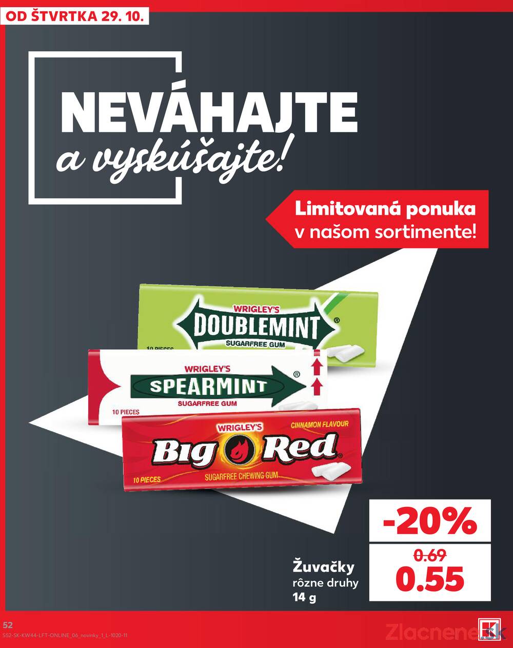 Leták Kaufland - Kaufland 29.10. - 4.11. - Kaufland Malacky - strana 52 Leták Kaufland - Kaufland 29.10. - 4.11. - Kaufland Malacky - strana 52