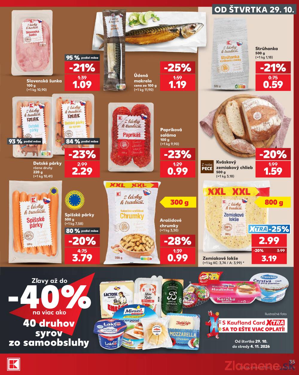 Kaufland 29.10. - 4.11. - Kaufland Trnava - Nová ul.