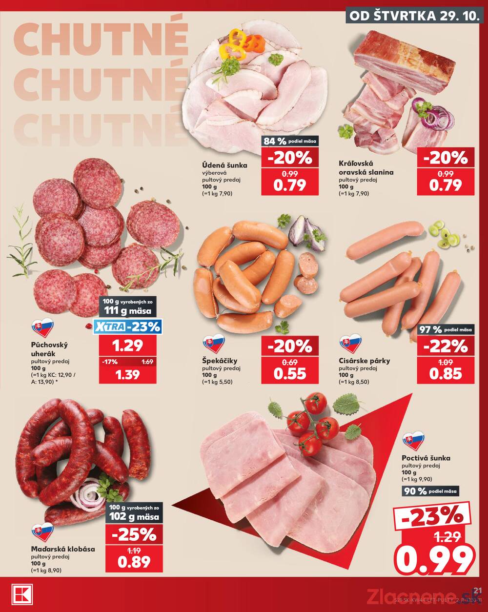 Kaufland 29.10. - 4.11. - Kaufland Liptovský Mikuláš