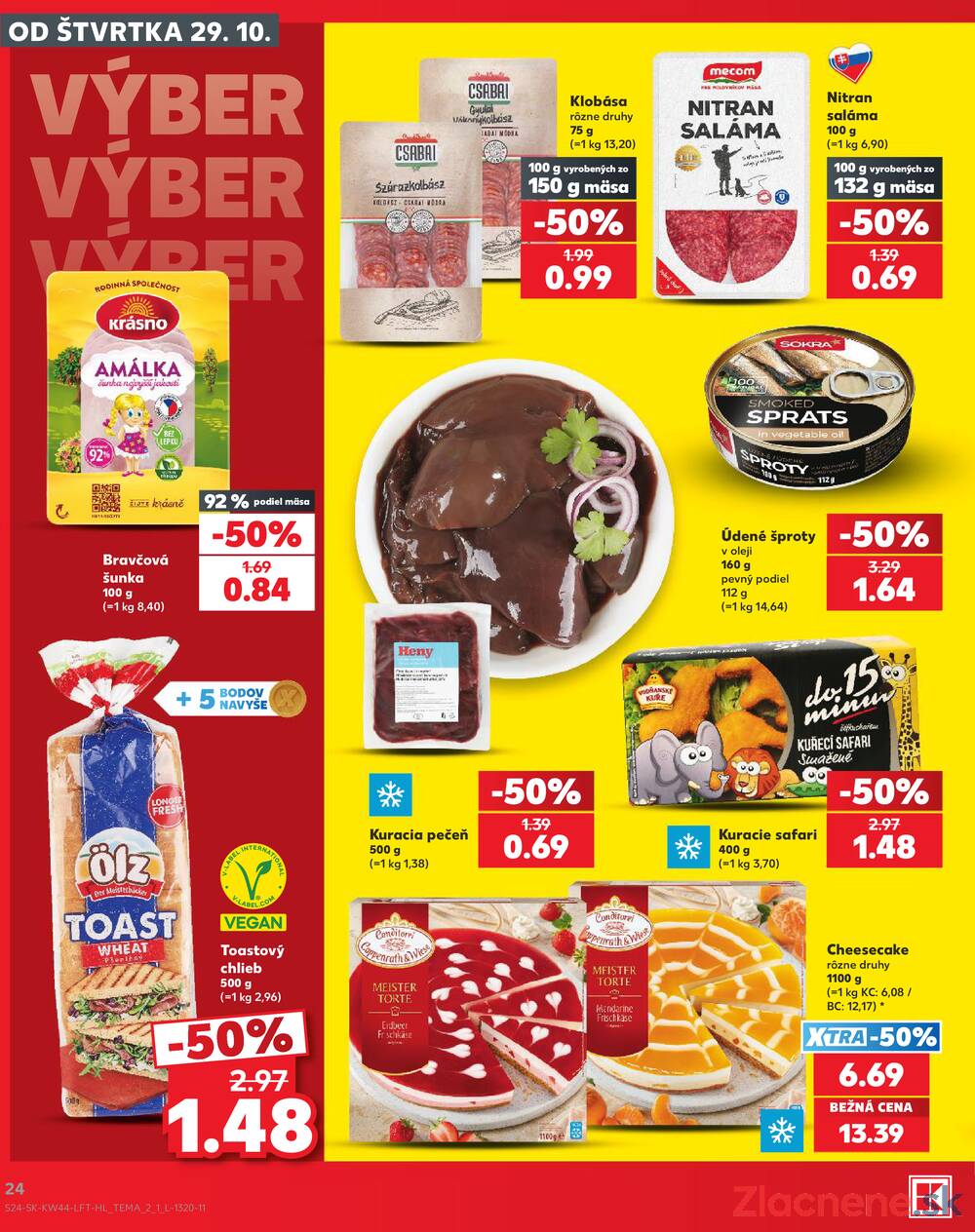 Kaufland 29.10. - 4.11. - Kaufland Ružomberok