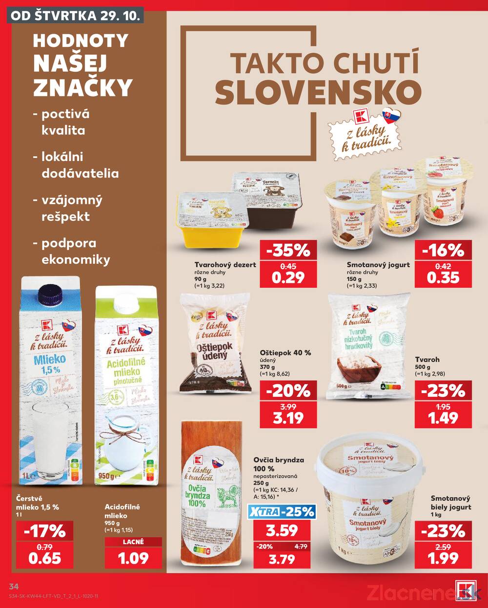 Kaufland 29.10. - 4.11. - Kaufland Ružomberok