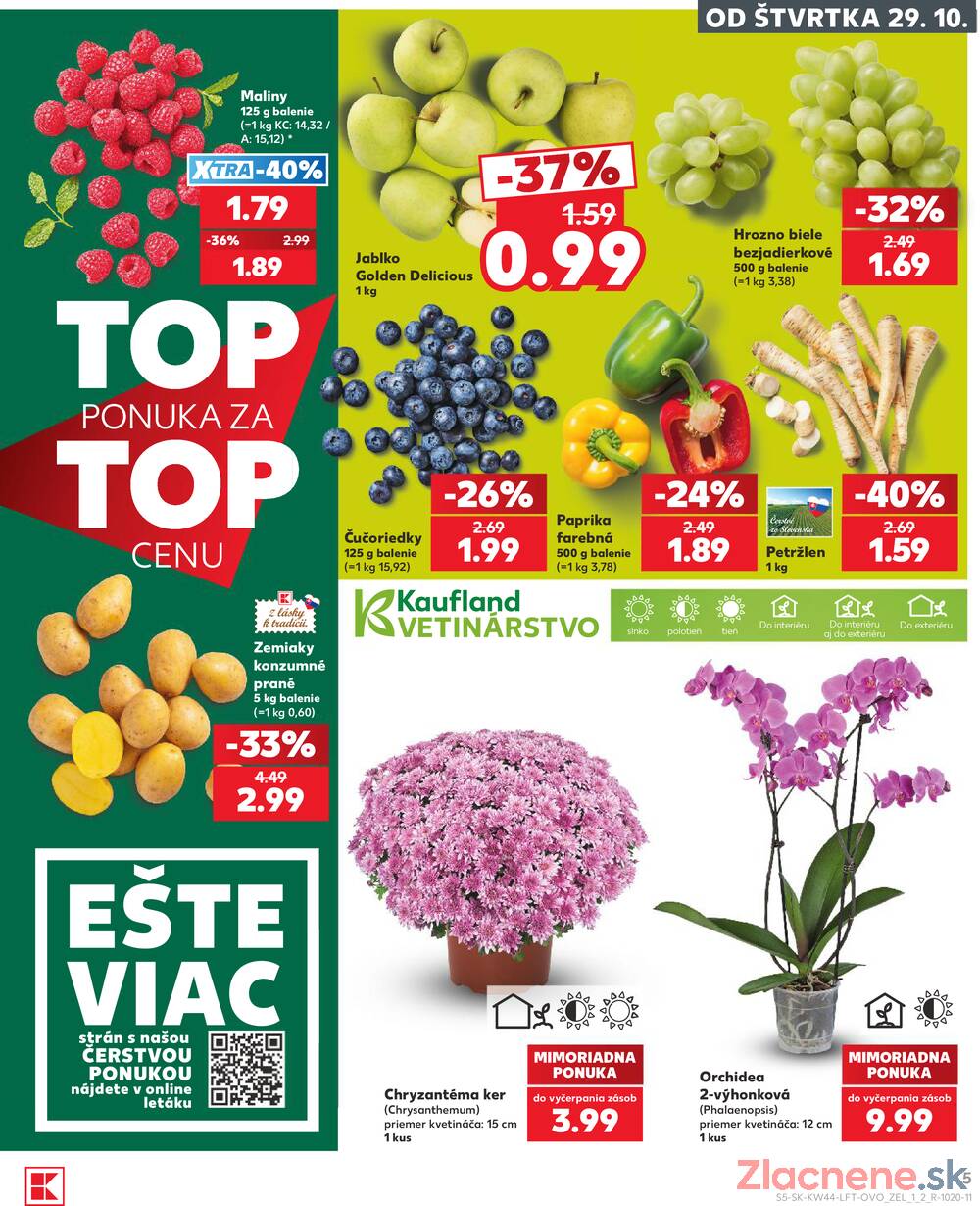 Kaufland 29.10. - 4.11. - Kaufland Košice - Nad Jazerom