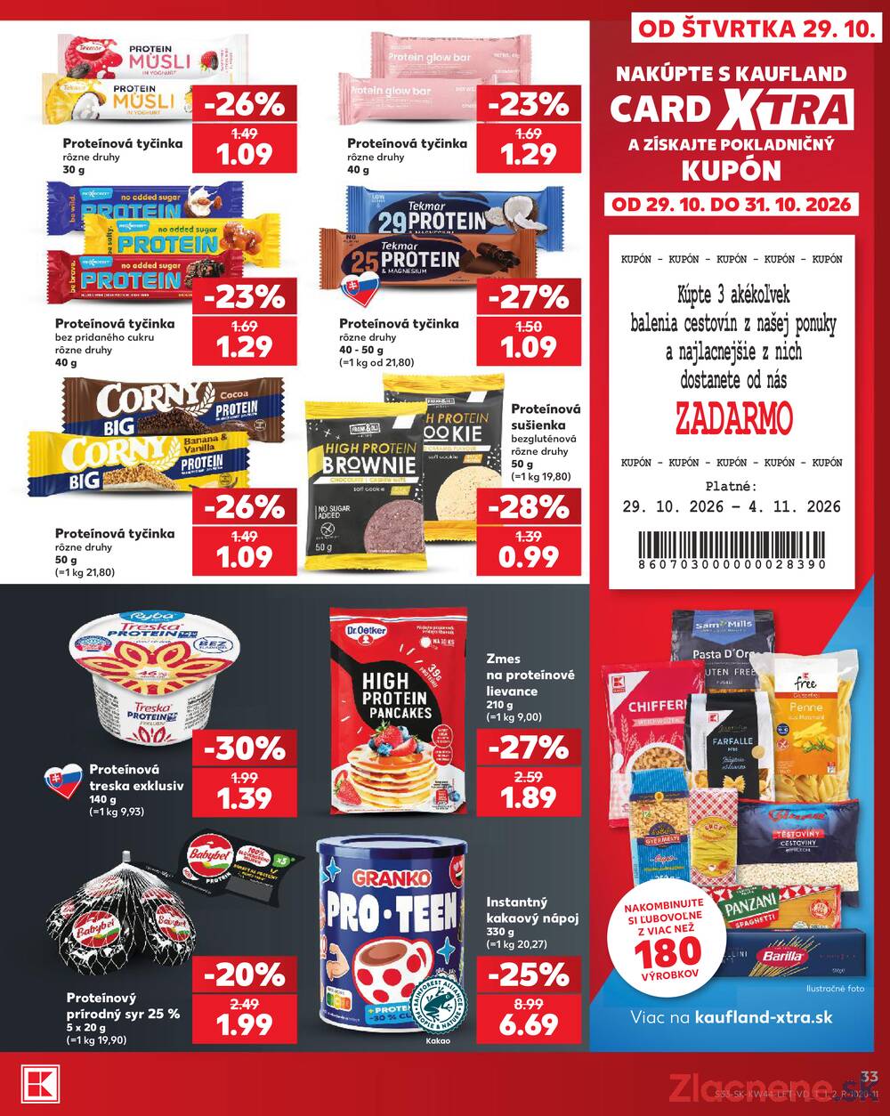 Kaufland 29.10. - 4.11. - Kaufland Košice - Nad Jazerom
