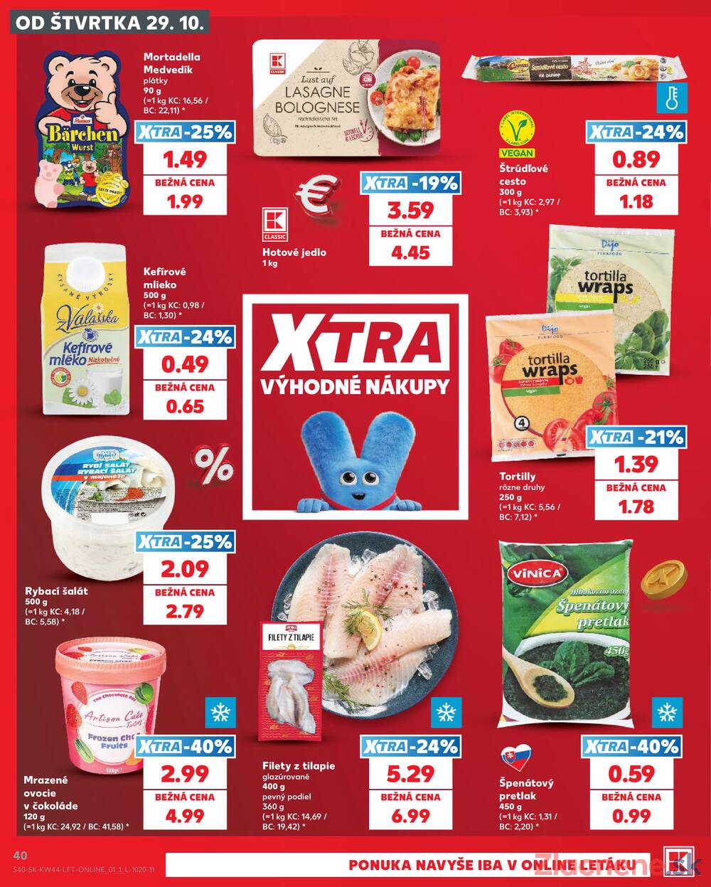 Kaufland 29.10. - 4.11. - Kaufland Košice - Nad Jazerom