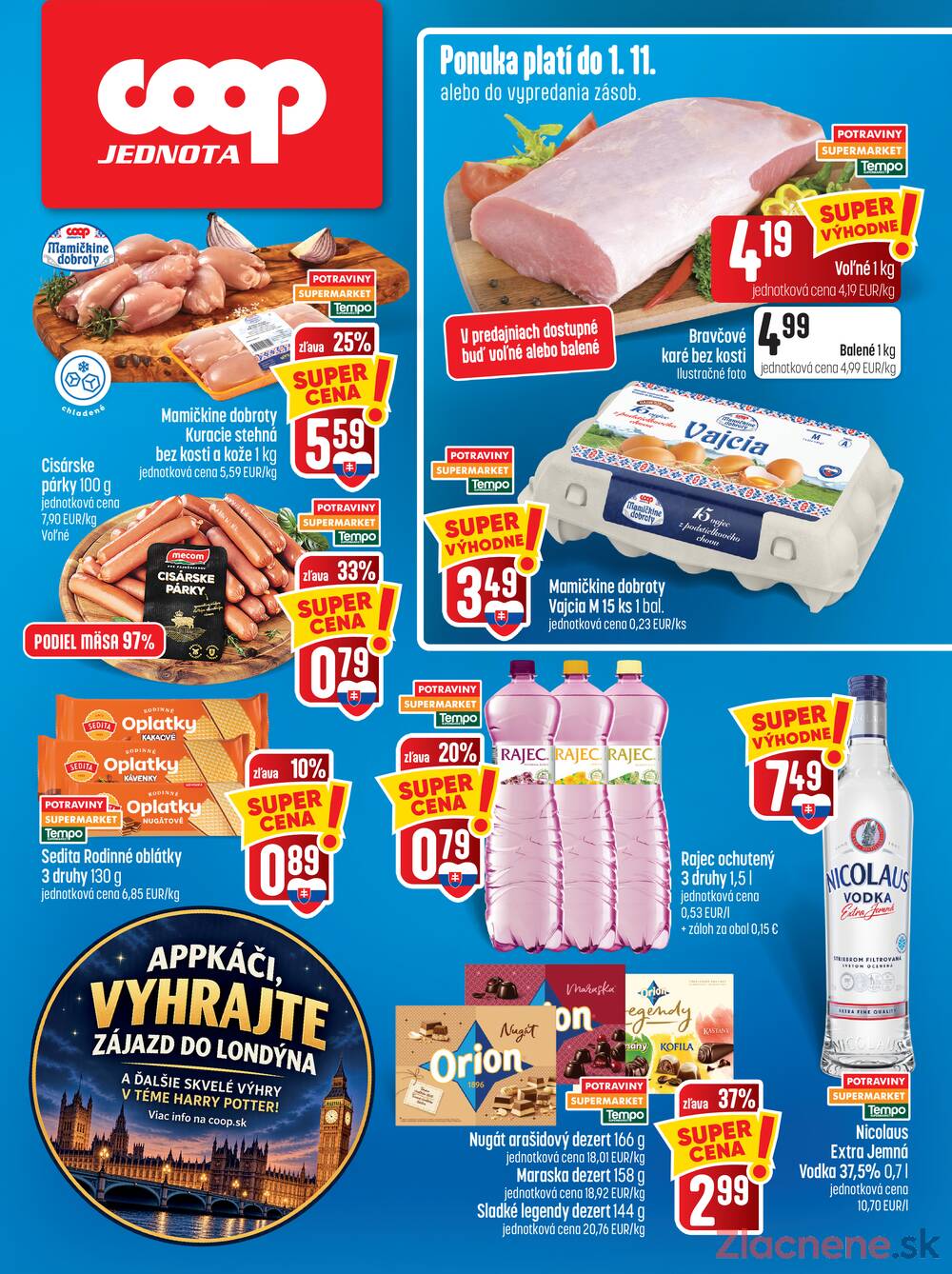 Leták COOP Jednota Slovensko - COOP do 4.11. - strana 28
