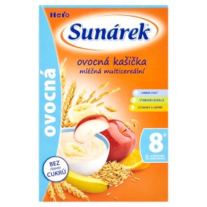 Sunárek Ovocná kašička 225 g