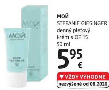 мой STEFANIE GIESINGER denný pleťový krém s OF 15, 50 ml