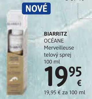 BIARRITZ OCÉANE Merveilleuse telový sprej, 100 ml