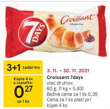 Croissant 7day, 60 g