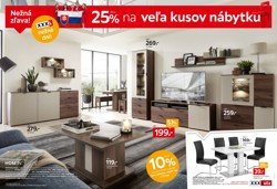 Obývacia stena - vitrína