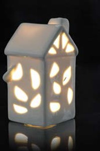 Domček LED biele svetlo HOME DECOR