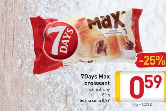  7Days Max croissant  80 g