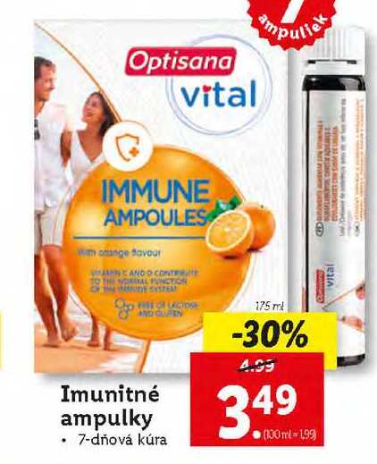 Imunitné ampulky 175 ml