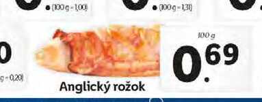 Anglický rožok 100 g