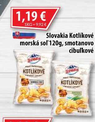Slovakia Kotlíkové morská sol' 120 g