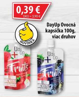 DayUp Ovocná kapsička 100 g