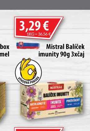 Mistral Balíček imunity 90 g 3xčaj