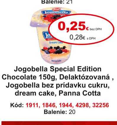 Jogobella Special Edition Chocolate 150g