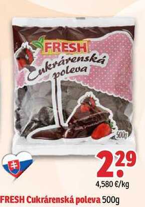 FRESH Cukrárenská poleva 500g 