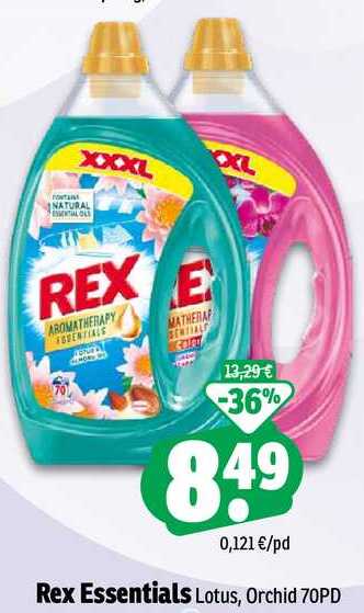 Rex Essentials Lotus, Orchid 70PD