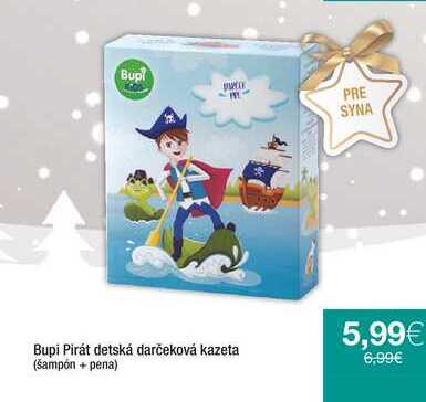 Bupi Pirát detská darčeková kazeta