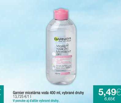 Garnier micelárna voda 400 ml
