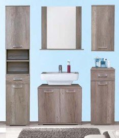 Kúpeľňová zostava SABINA - Zrkadlo s poličkou