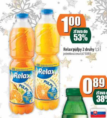 Relax pulpy 1,5 l