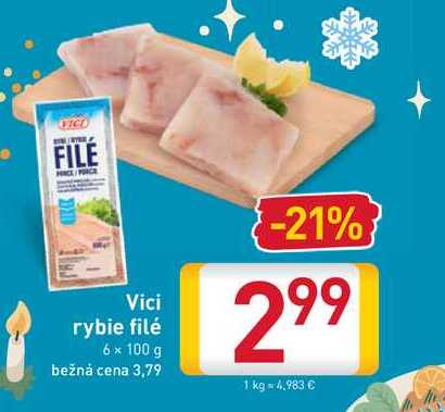 Vici rybie filé 6x 100 g
