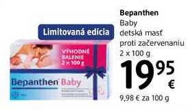 Bepanthen Baby Limitovaná edícia detská mast proti začervenaniu, 2x 100 g 