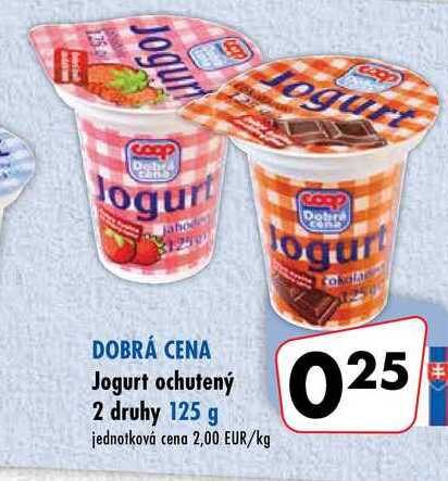 Jogurt ochutený 125 g