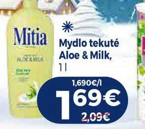 Mydlo tekuté Aloe & Milk, 1l