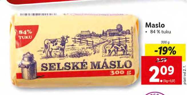 Maslo 300 g