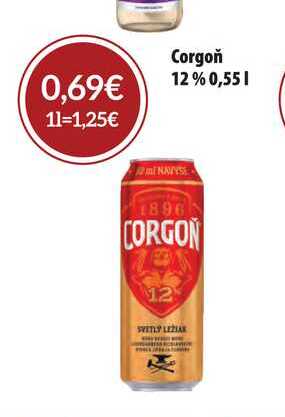 Corgoň 12 % 0,55 l