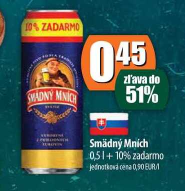 Smädný Mních 0,5 l