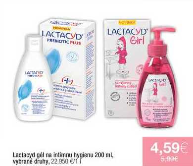 Lactacyd gél na intímnu hygienu 200 ml