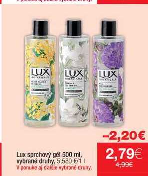 Lux sprchový gél 500 ml